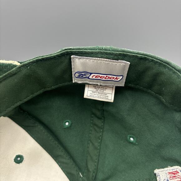 New York Jets Hat Cap Adjustable Green White NFL Football Reebok Pro Line - Picture 7 of 8